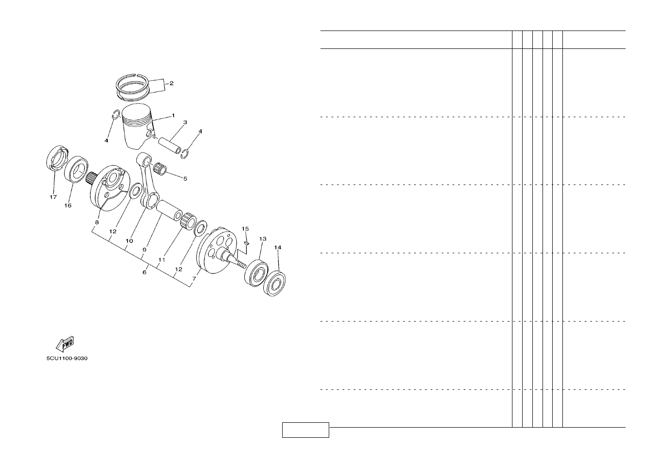 Yamaha YZ250M User Manual | Page 8 / 55