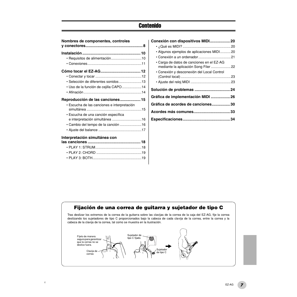 Yamaha EZ Guitar EZ-AG User Manual | Page 7 / 25