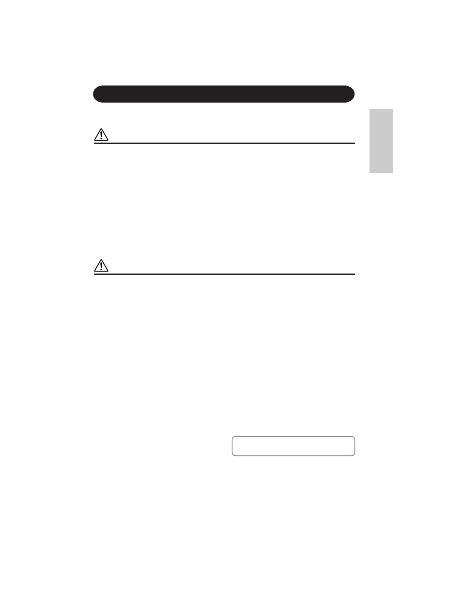 Precautions, Please read carefully before proceeding, Warning | Caution | Yamaha UX256 User Manual | Page 3 / 34