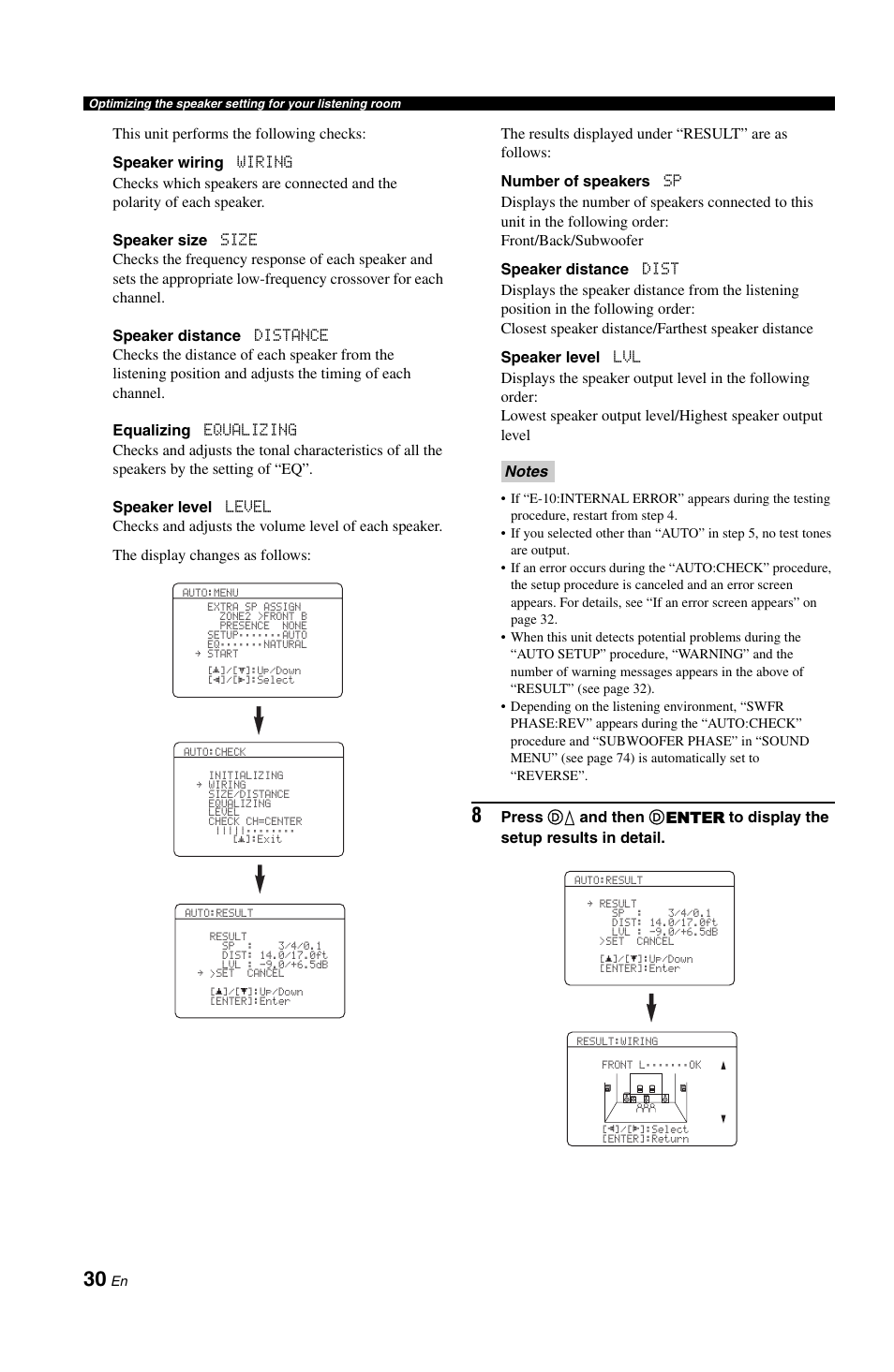 Yamaha RX-V861 User Manual | Page 34 / 129