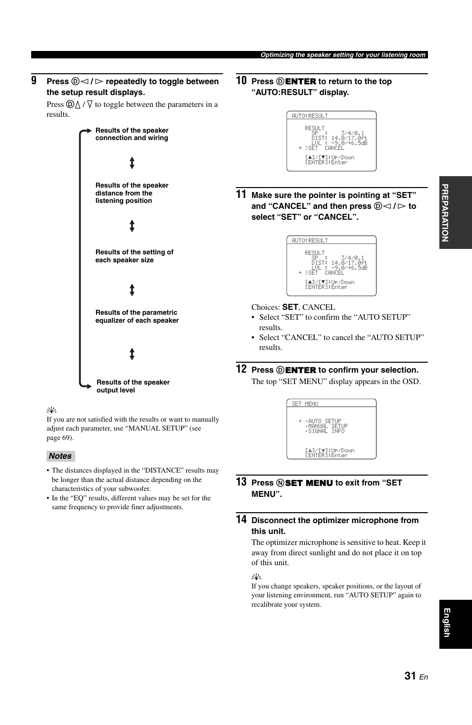 Yamaha RX-V861 User Manual | Page 35 / 129