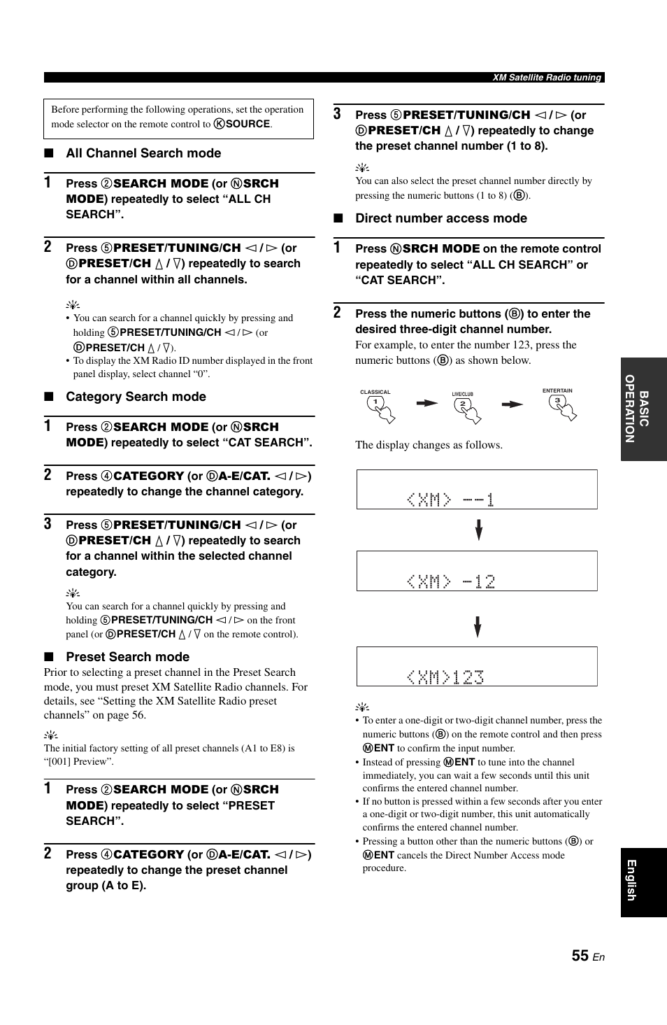 See “category | Yamaha RX-V861 User Manual | Page 59 / 129