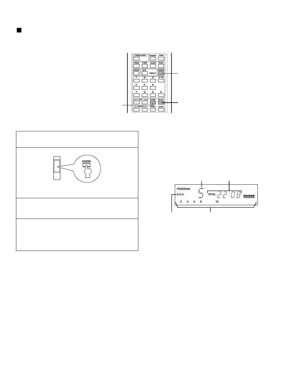 Random sequential tape-programming | Yamaha CDX-390 User Manual | Page 16 / 21