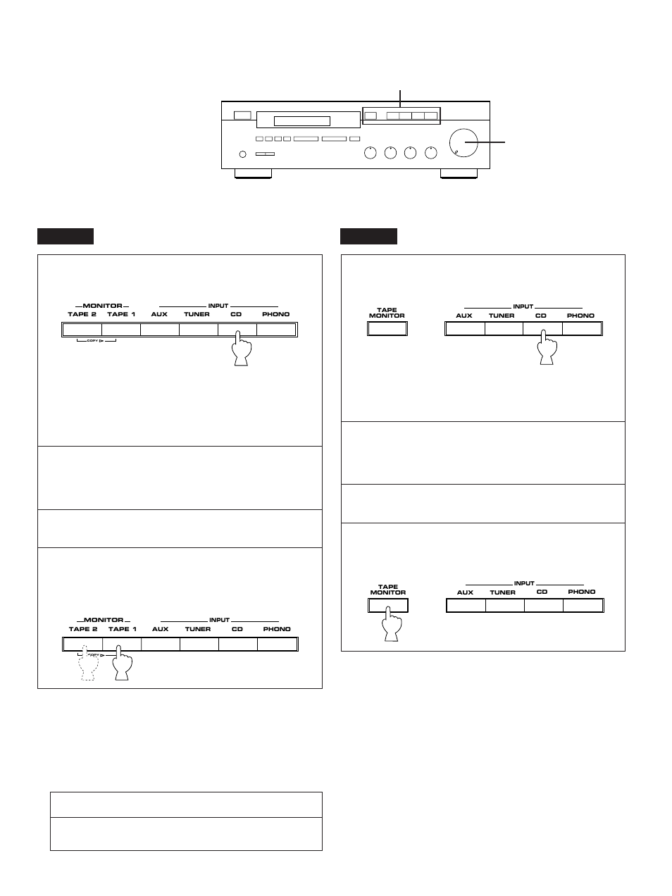 Yamaha RX-485 User Manual | Page 10 / 20