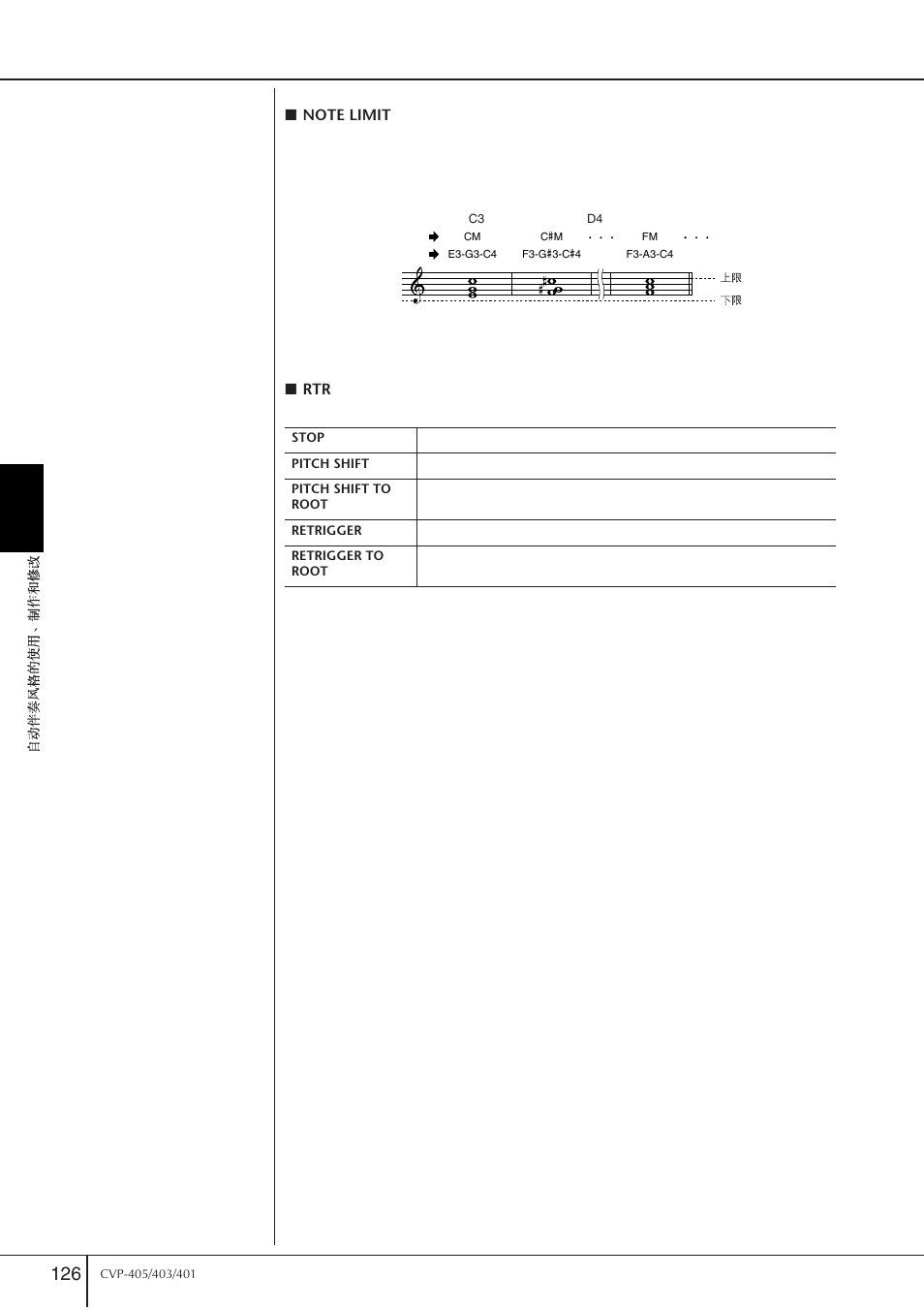 Yamaha CVP-405 EN User Manual | Page 126 / 226