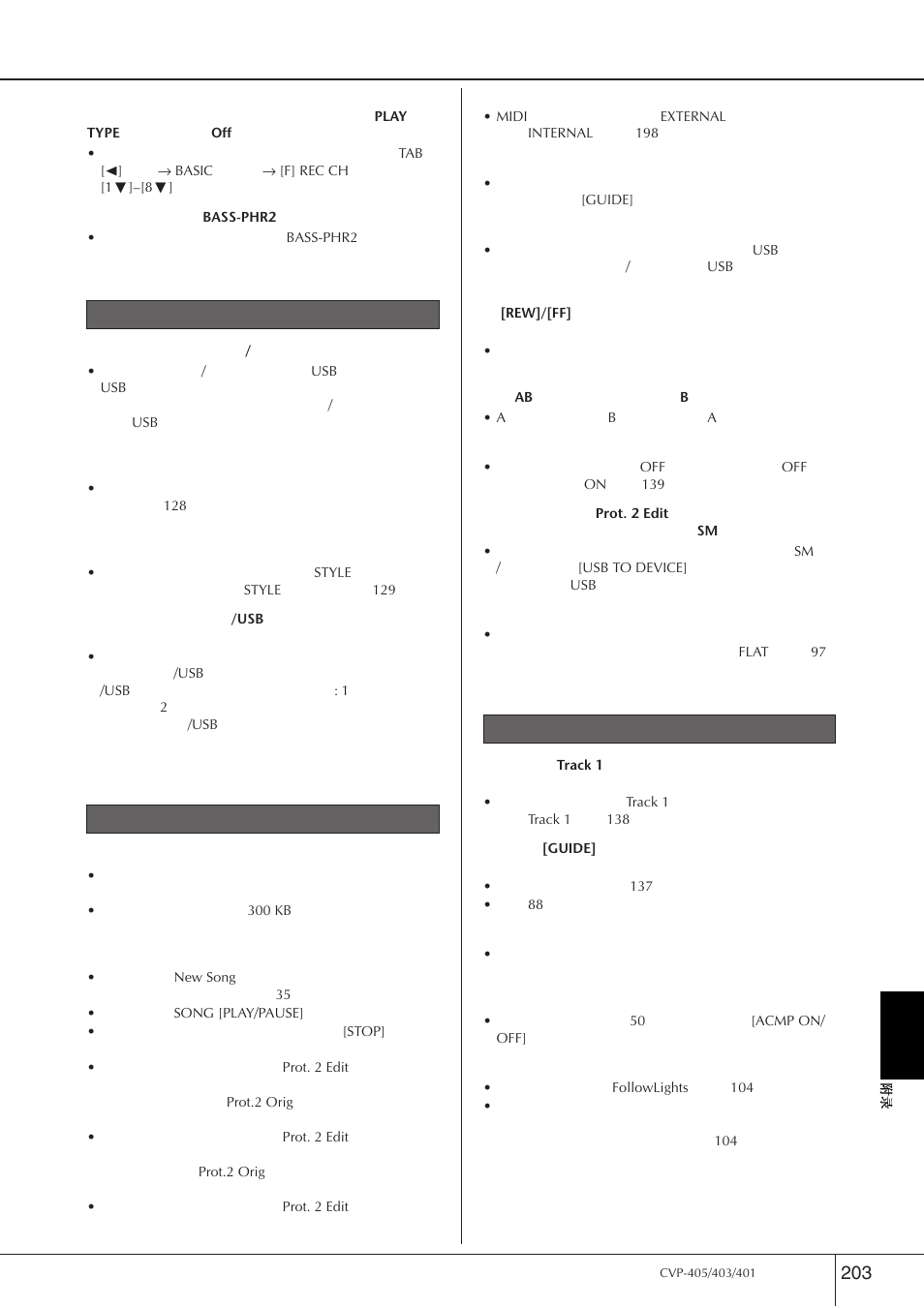 Yamaha CVP-405 EN User Manual | Page 203 / 226