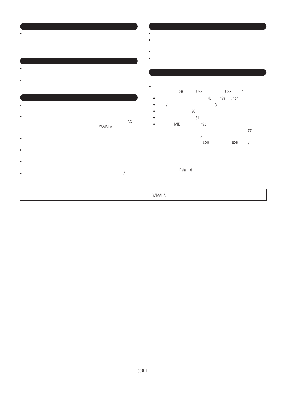 Yamaha CVP-405 EN User Manual | Page 4 / 226