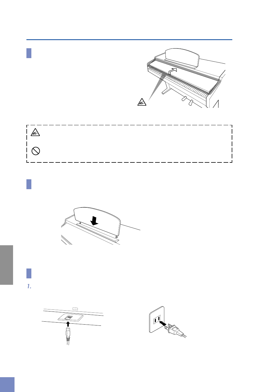 ご使用前の準備 | Yamaha CLP-920 User Manual | Page 8 / 38