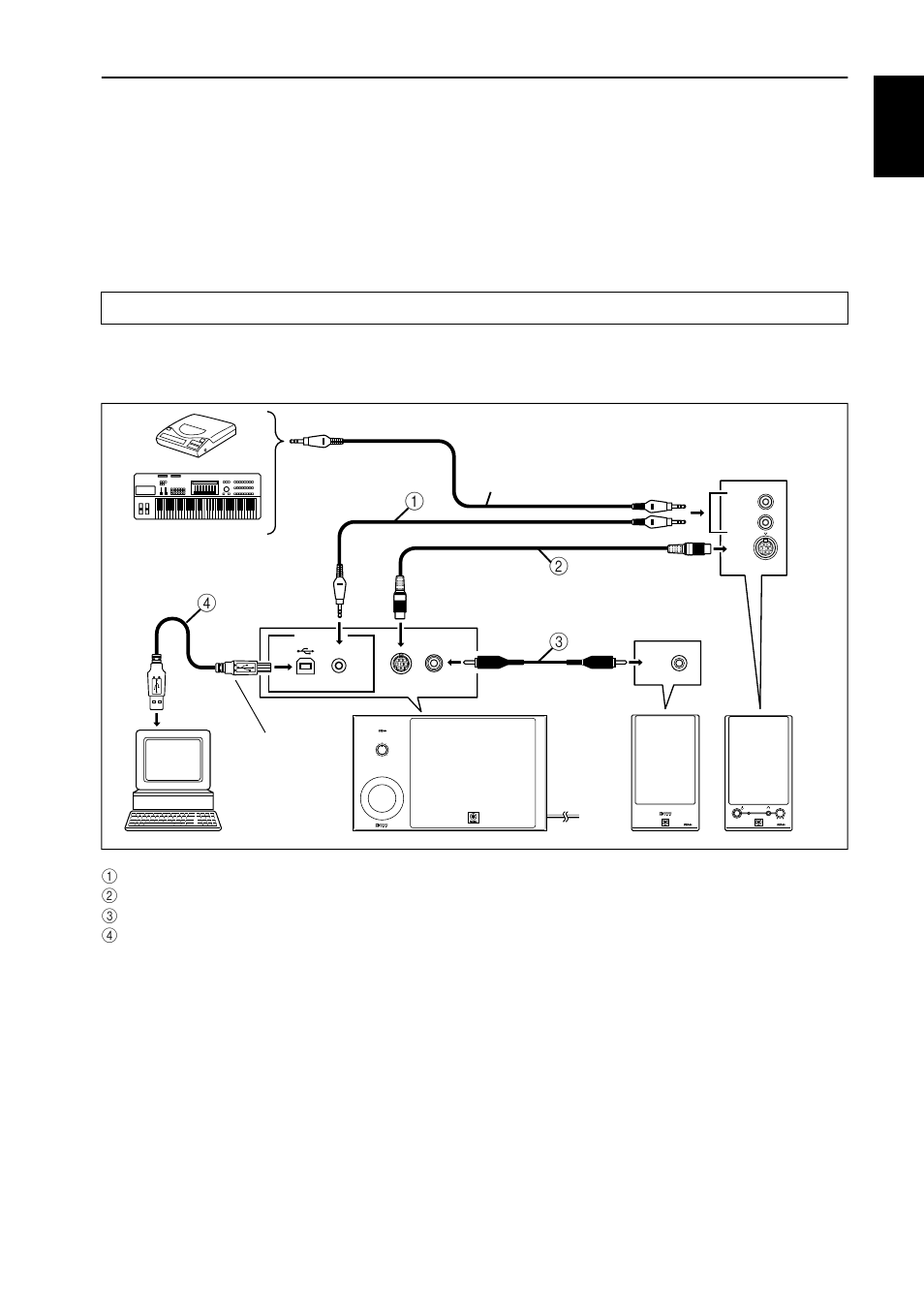 Introducing the yst-ms55d speaker system, 1 english | Yamaha YST-MS55D User Manual | Page 5 / 15