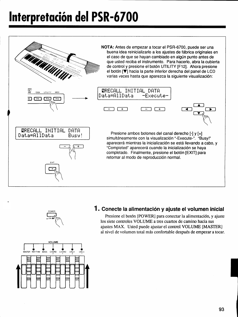 Interpretación del psr-6700, Drec0ll ihitifil dñtfl dat-a=ñ 11 data “exacute, Zd œ | Interpretación del modelo psr-6700 | Yamaha Protatone PSR-6700 User Manual | Page 11 / 42