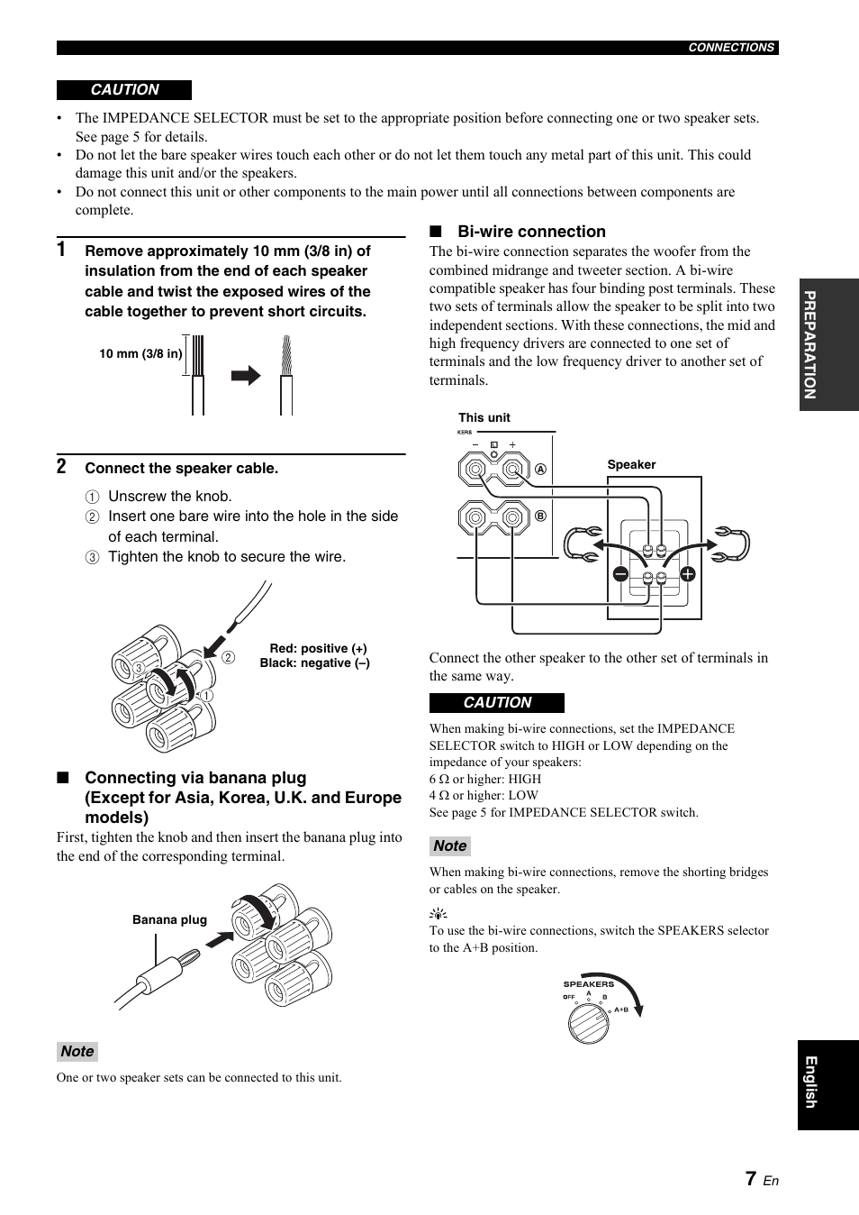 Yamaha A-S700 User Manual | Page 11 / 22