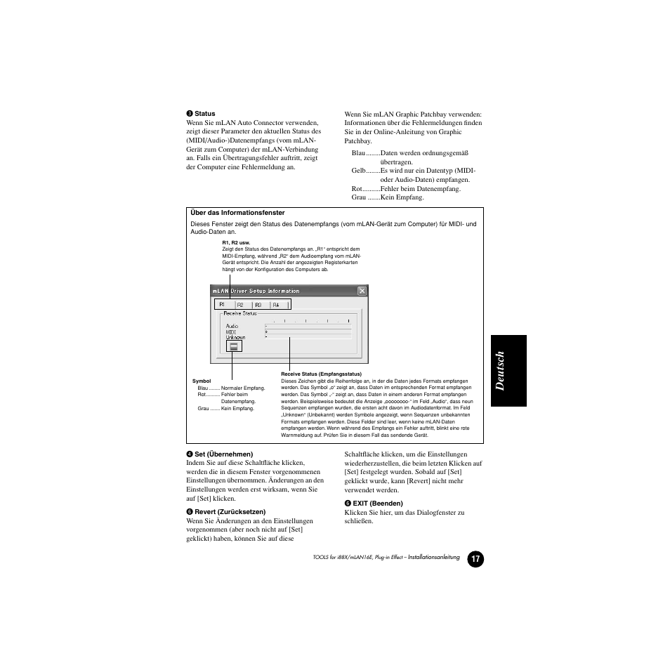 Deutsc h | Yamaha Plug-in Effect mLAN16E User Manual | Page 57 / 126