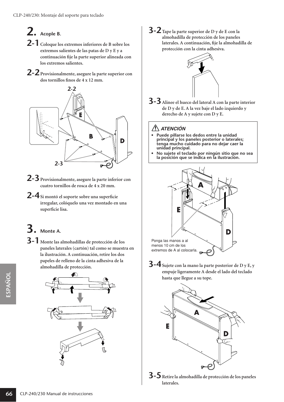 Yamaha CLP-230 User Manual | Page 66 / 89