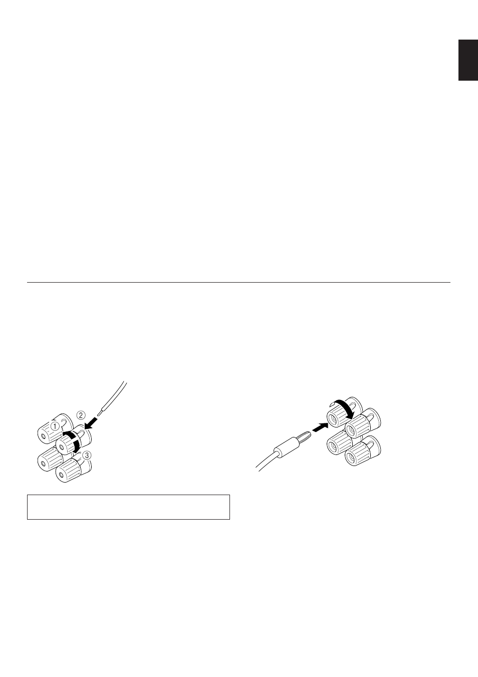 Connecting speakers | Yamaha RX-396RDS/396 User Manual | Page 7 / 29