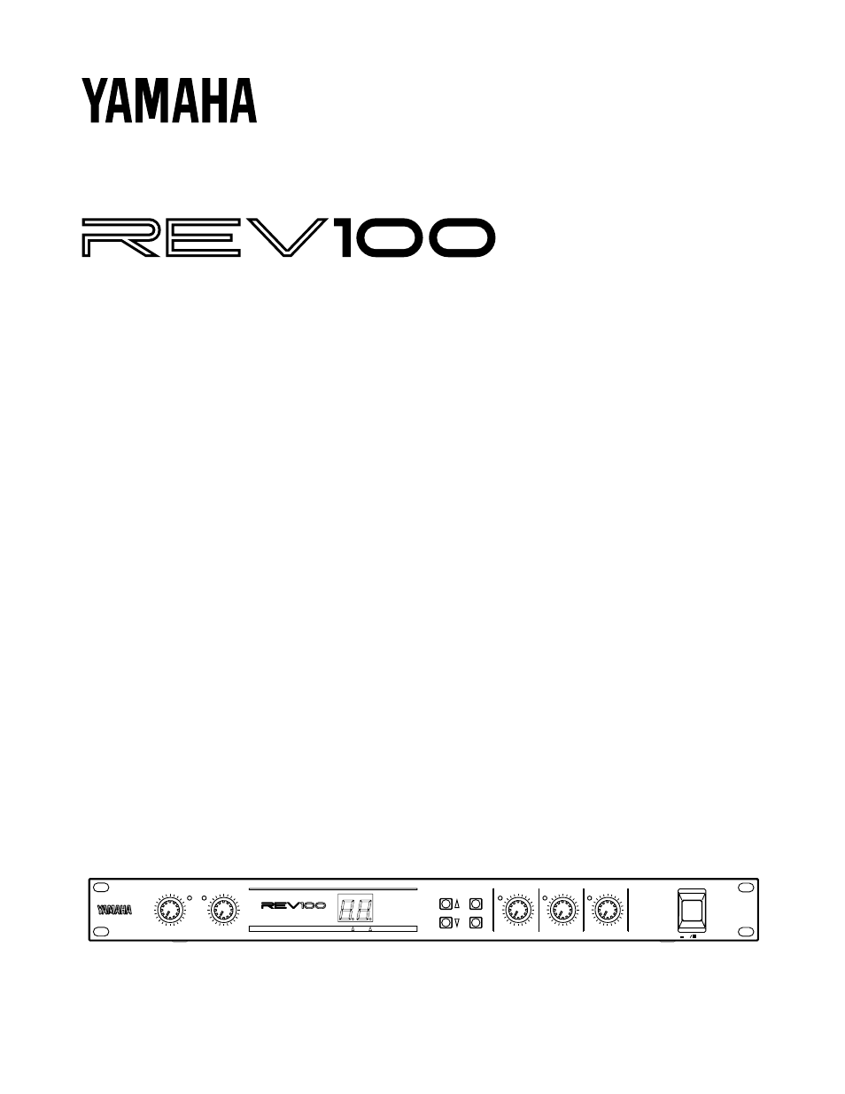 Yamaha REV100 User Manual | 52 pages