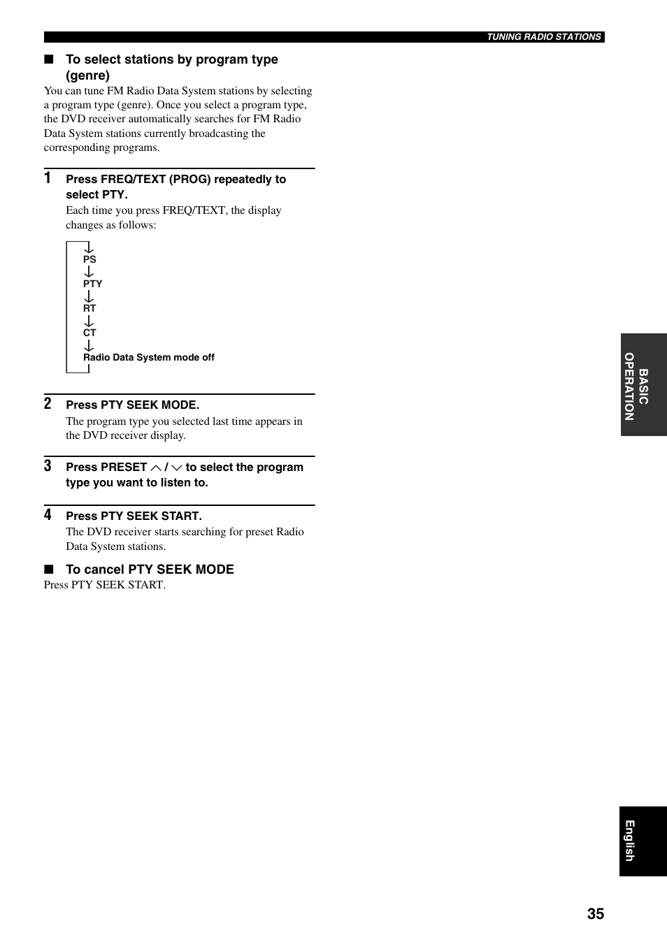 Yamaha RDX-E700 User Manual | Page 37 / 61