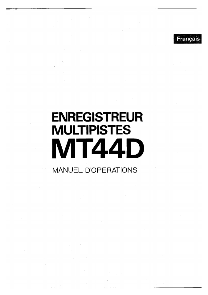 Mt44d | Yamaha MT44D User Manual | Page 15 / 43