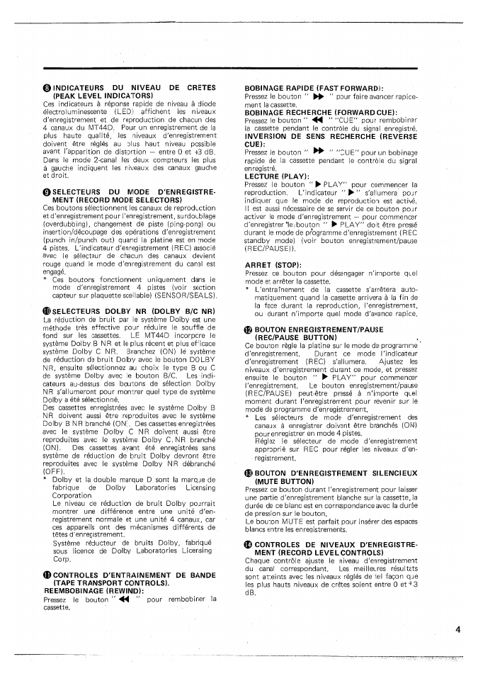 Yamaha MT44D User Manual | Page 19 / 43