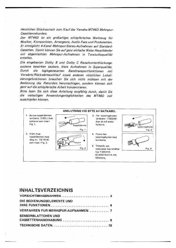 Yamaha MT44D User Manual | Page 30 / 43
