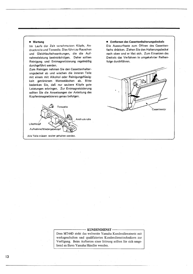 Yamaha MT44D User Manual | Page 42 / 43