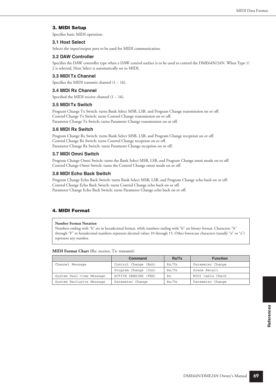 Yamaha DME24N User Manual | Page 69 / 80