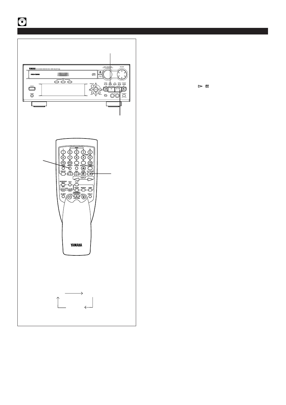 Repeat play, E-18, Compact disc player operation | Repeat play modes, Off) s rep f rep, Press the play/pause / button, Echo | Yamaha EMX100CD User Manual | Page 26 / 45