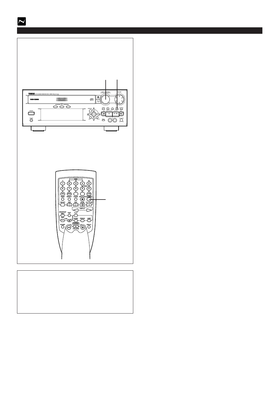 Automatic preset tuning, E-22, Tuning operation | When the automatic preset tuning is completed, Echo | Yamaha EMX100CD User Manual | Page 30 / 45