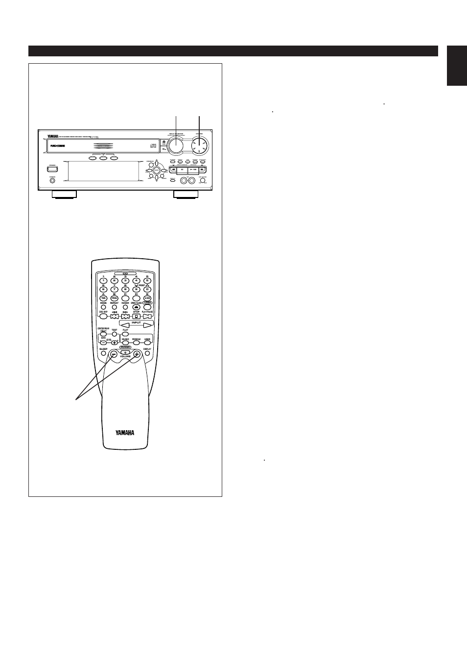 Operating external units connected with this unit, Echo | Yamaha EMX100CD User Manual | Page 31 / 45