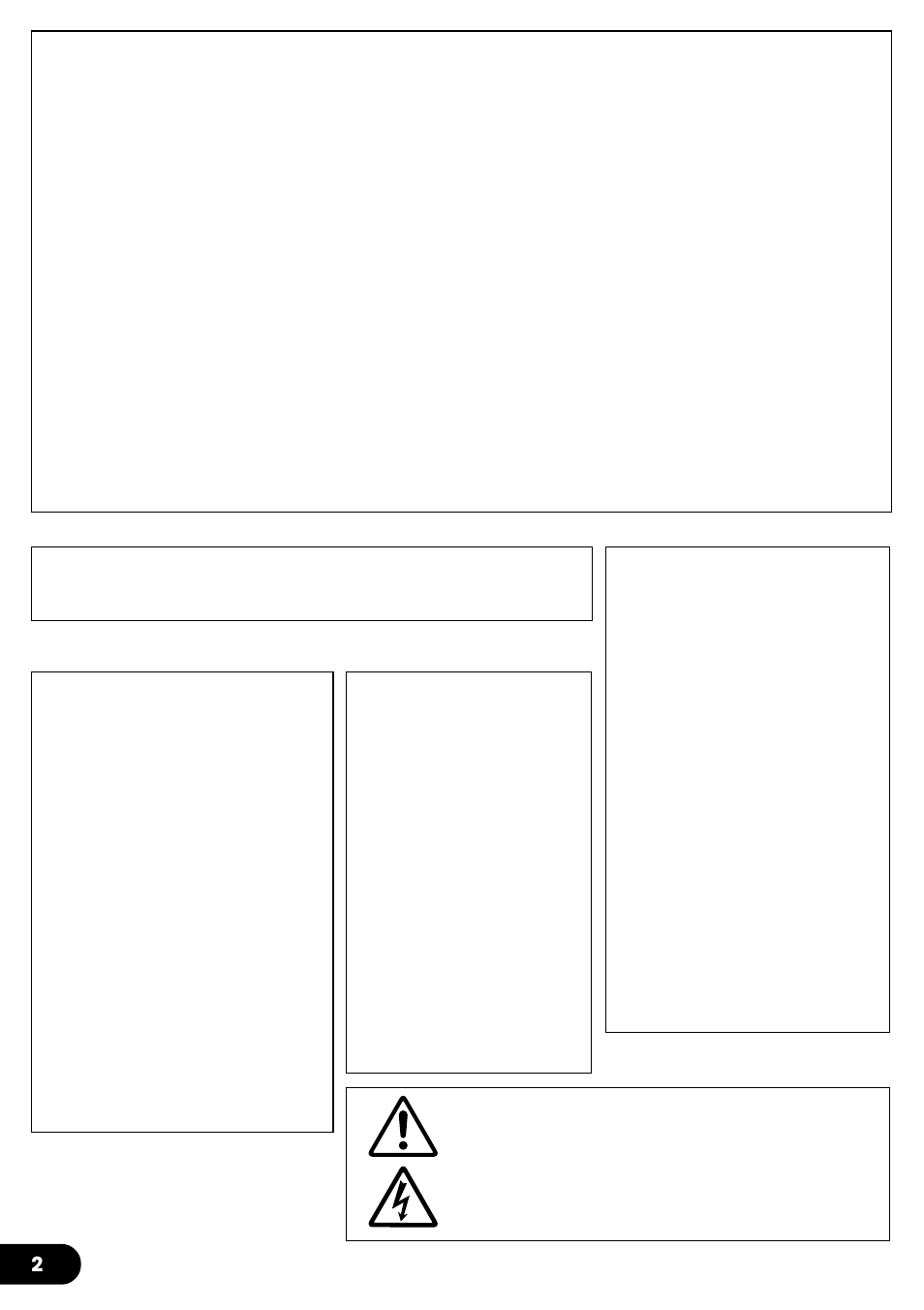 Cautions, Fcc information (u.s.a.), Canada | Yamaha DG60FX-112 User Manual | Page 2 / 32