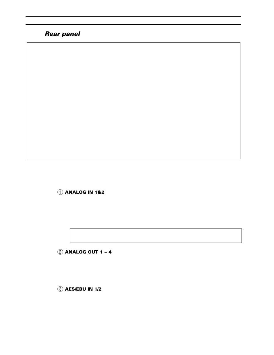 Rear panel | Yamaha CBX-D5 User Manual | Page 16 / 76