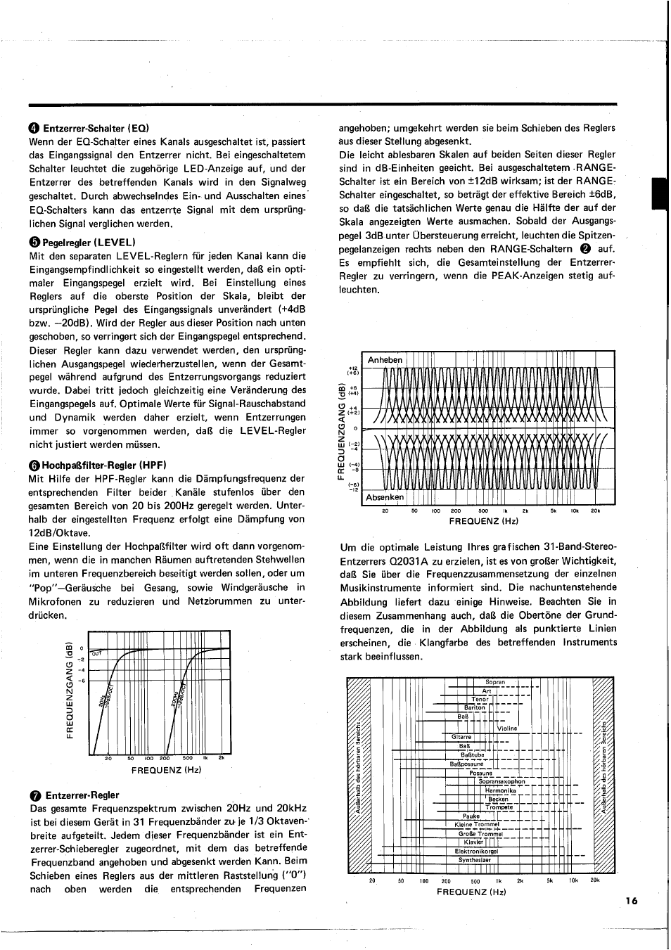 Yamaha Q2031A User Manual | Page 17 / 20