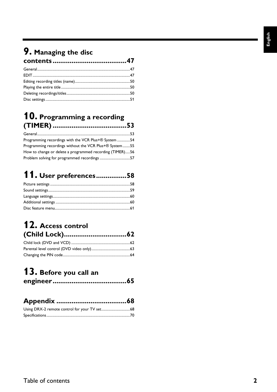 Yamaha DRX-2 User Manual | Page 7 / 76