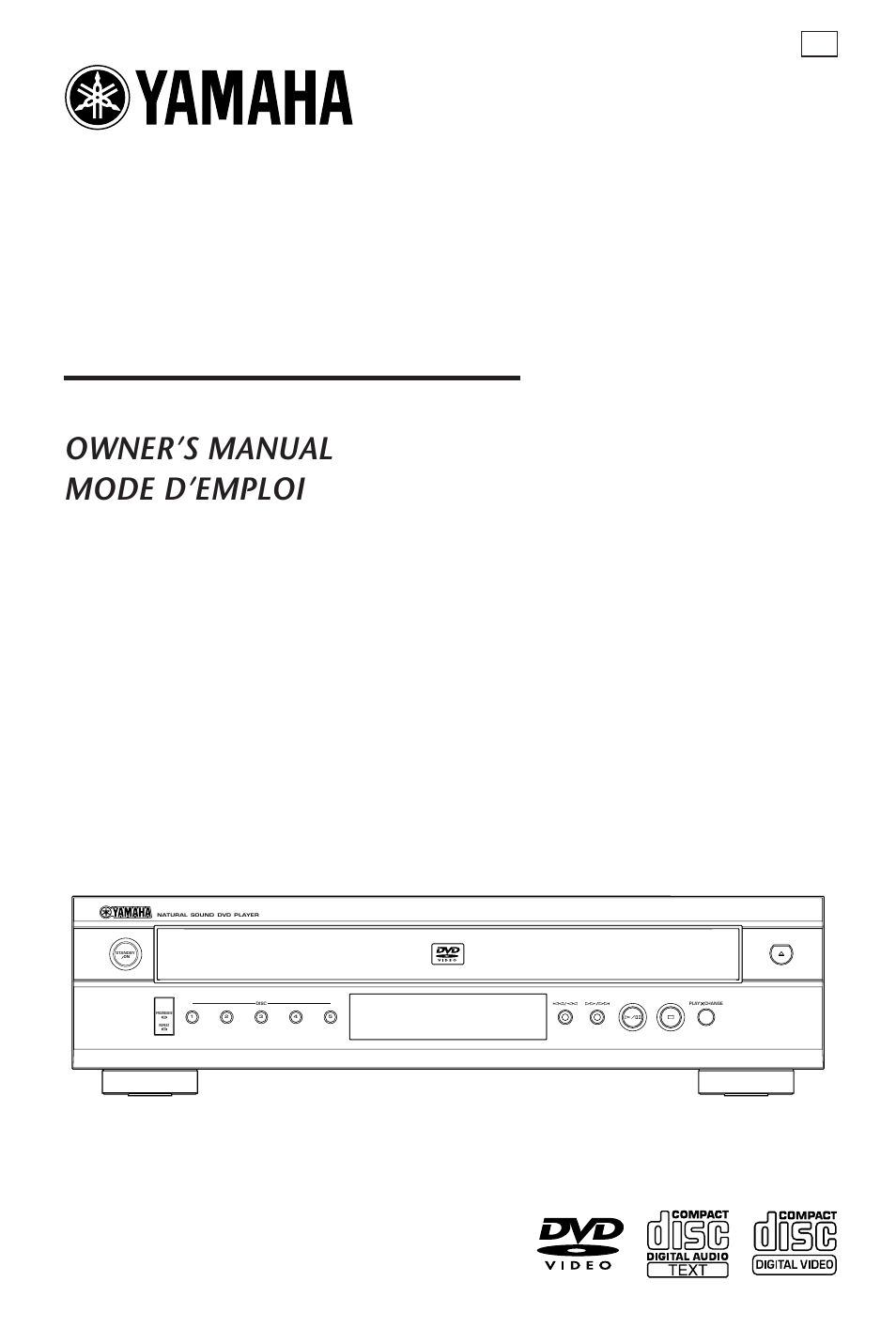 Yamaha DVD CHANGER User Manual | 30 pages