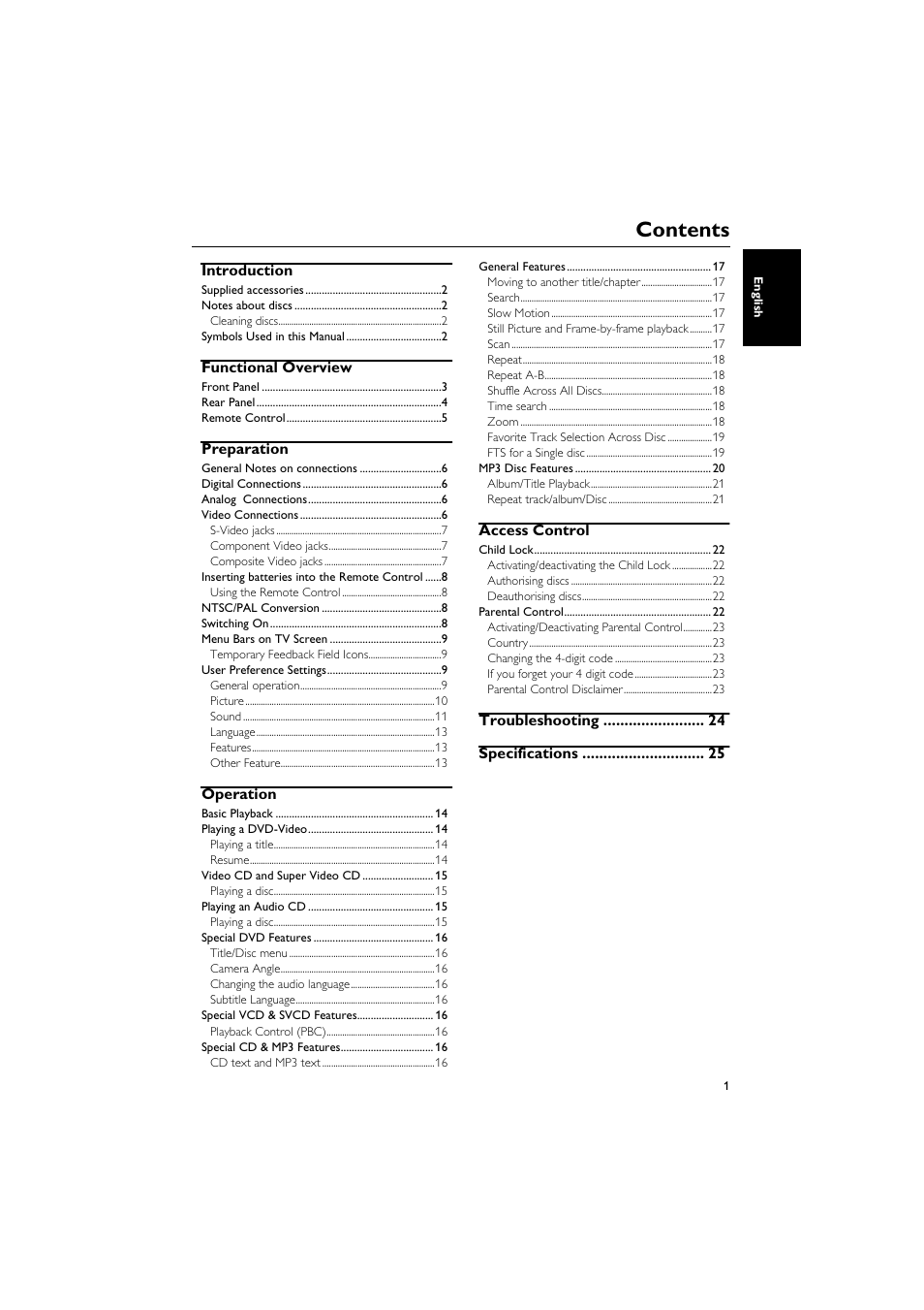 Yamaha DVD CHANGER User Manual | Page 5 / 30