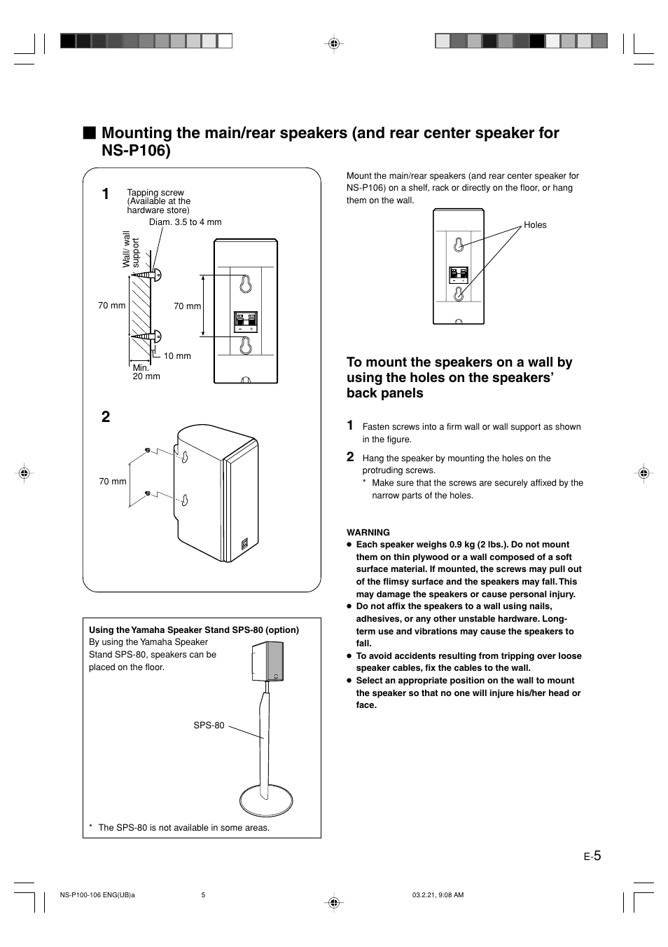 Yamaha HTR-5630RDS User Manual | Page 66 / 106