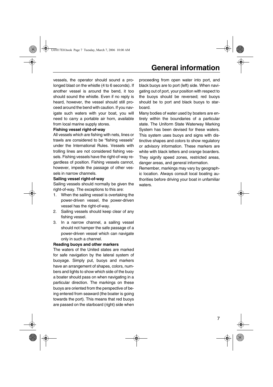 General information | Yamaha LF225 User Manual | Page 13 / 94