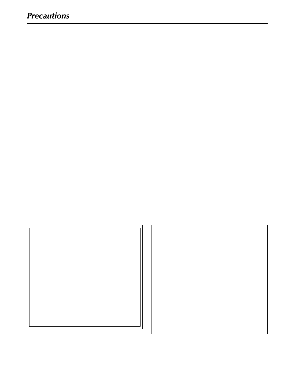 Precautions | Yamaha MX200-16 User Manual | Page 3 / 57