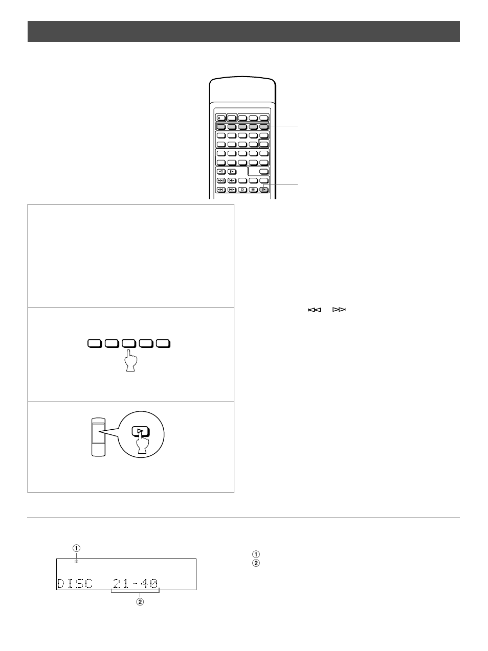 Group play, English, Display information during group edit (bordering) | Yamaha CDM-900 User Manual | Page 15 / 26