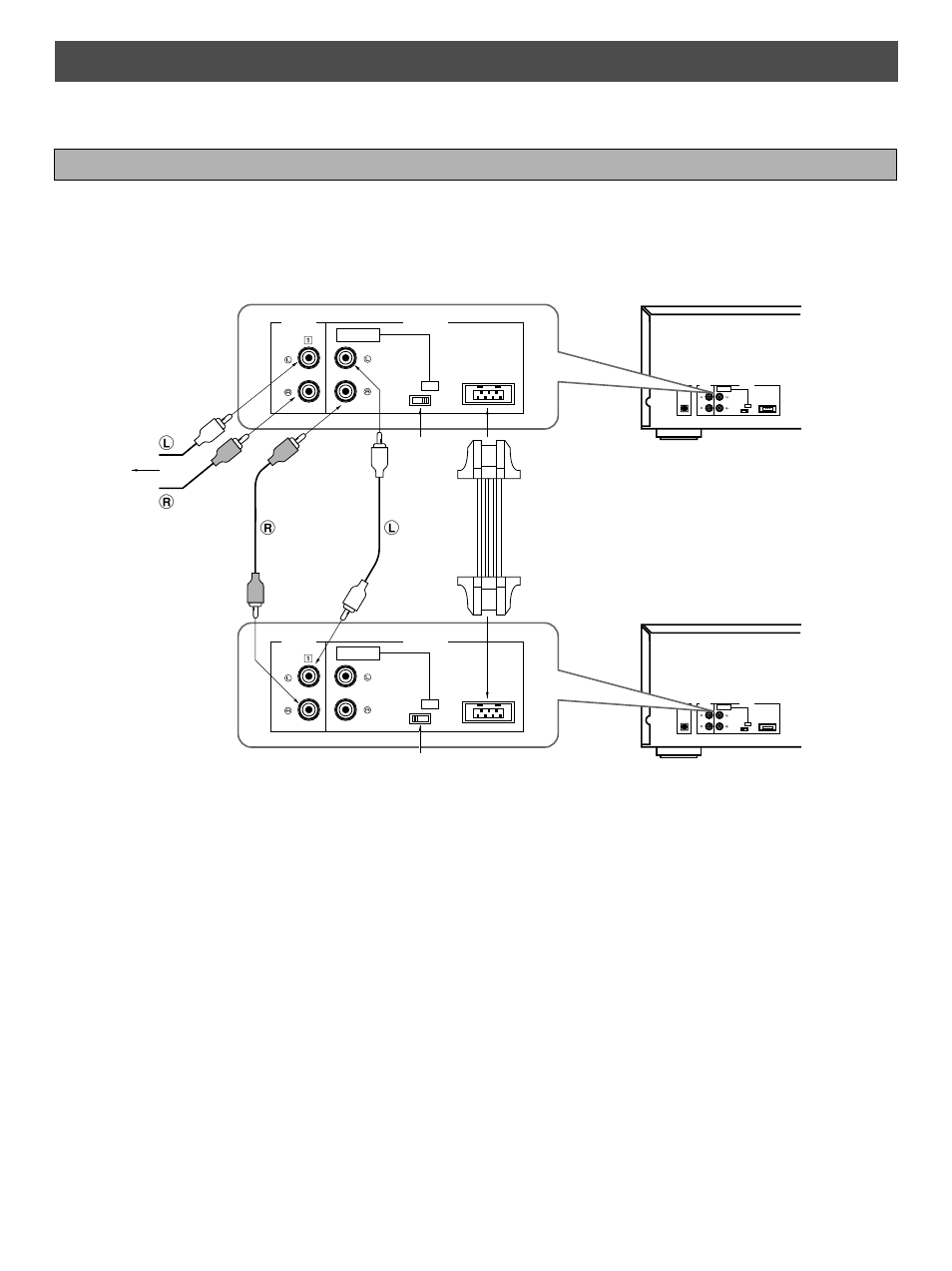 Relay play, Connections, English | 2nd main 2nd changer input control, Lr r l | Yamaha CDM-900 User Manual | Page 21 / 26