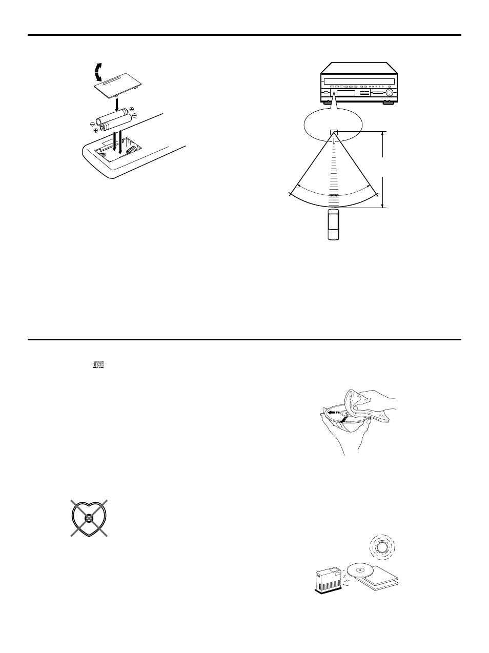 Cd preventive care, English | Yamaha CDM-900 User Manual | Page 23 / 26