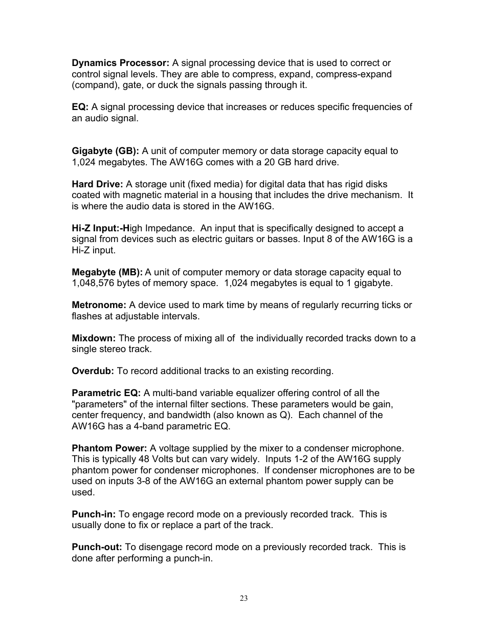 Yamaha 101 User Manual | Page 26 / 27