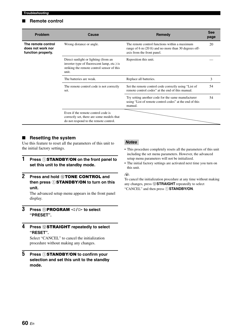 Yamaha HTR-6030 User Manual | Page 64 / 78