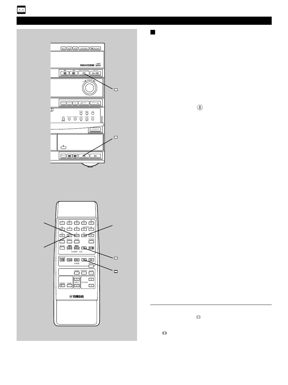 E-24, Recording Ⅵ auto-edit recording, Follow steps 1– 5 on the previous page | Press prog, Press r. time . “auto a, Will light up during programming for side b, Press edit . (“edit, Lights up on the display.) the recording starts | Yamaha GX500 User Manual | Page 34 / 44