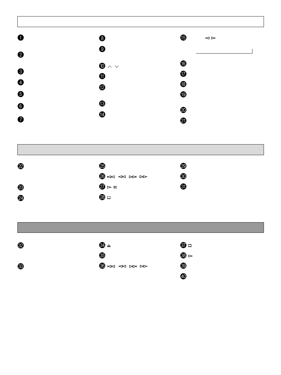 Yamaha GX500 User Manual | Page 7 / 44