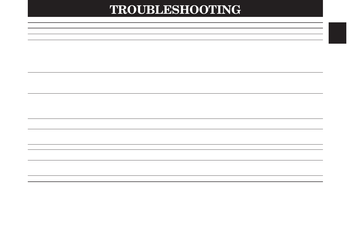 Troubleshooting | Yamaha DDP-10 User Manual | Page 29 / 31