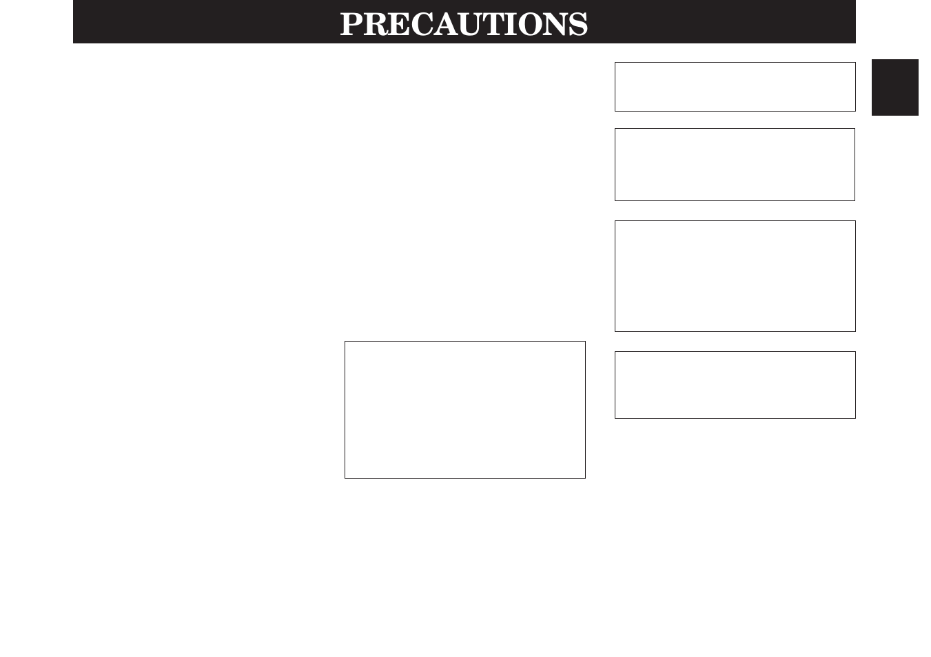 Precautions | Yamaha DDP-10 User Manual | Page 5 / 31