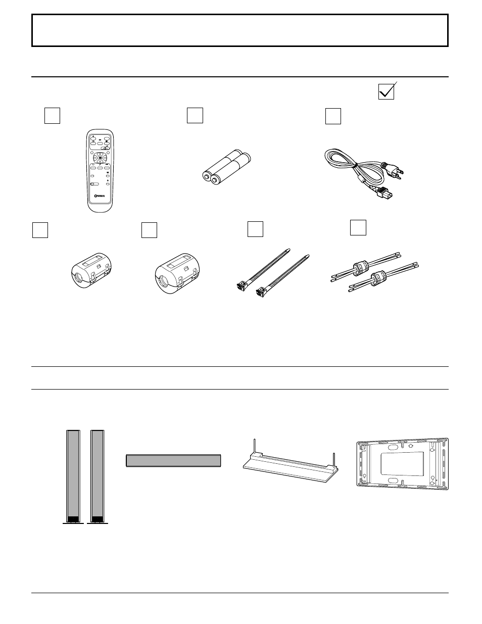 Accessories, Accessories supplied, Optional accessories | Yamaha PDM-1 User Manual | Page 8 / 40