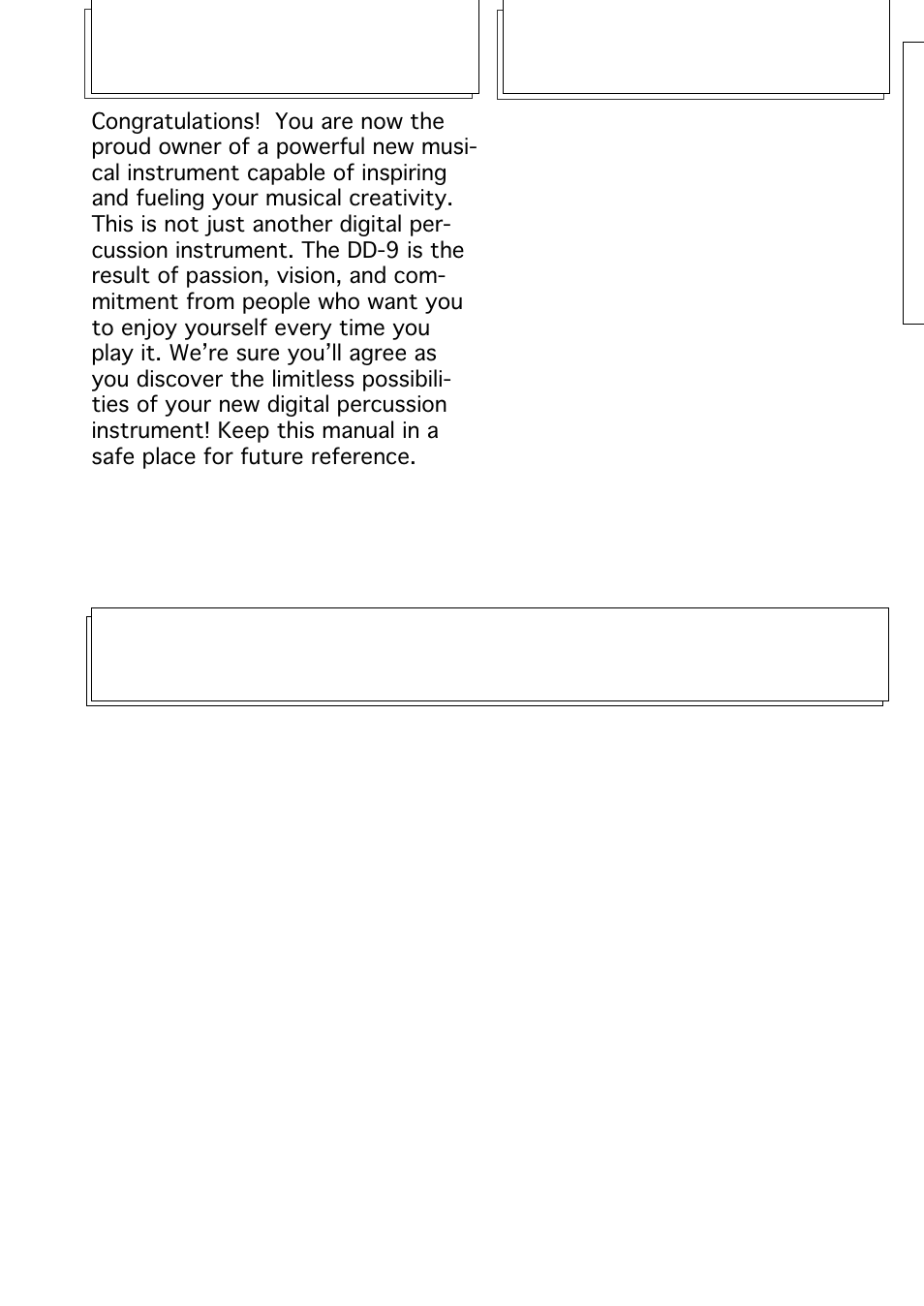 Yamaha DD-9 User Manual | Page 3 / 12