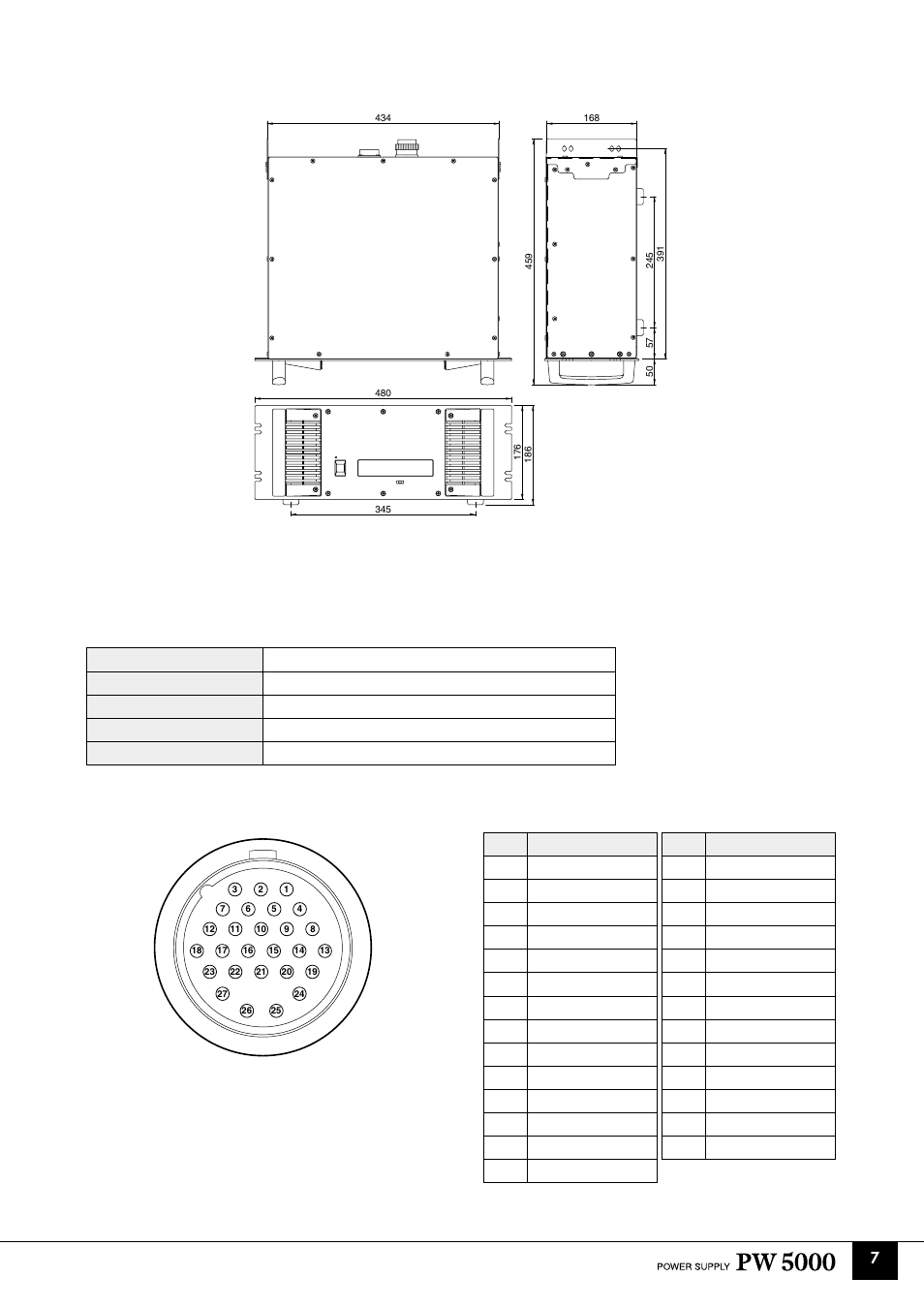 Yamaha PW5000 User Manual | Page 7 / 8