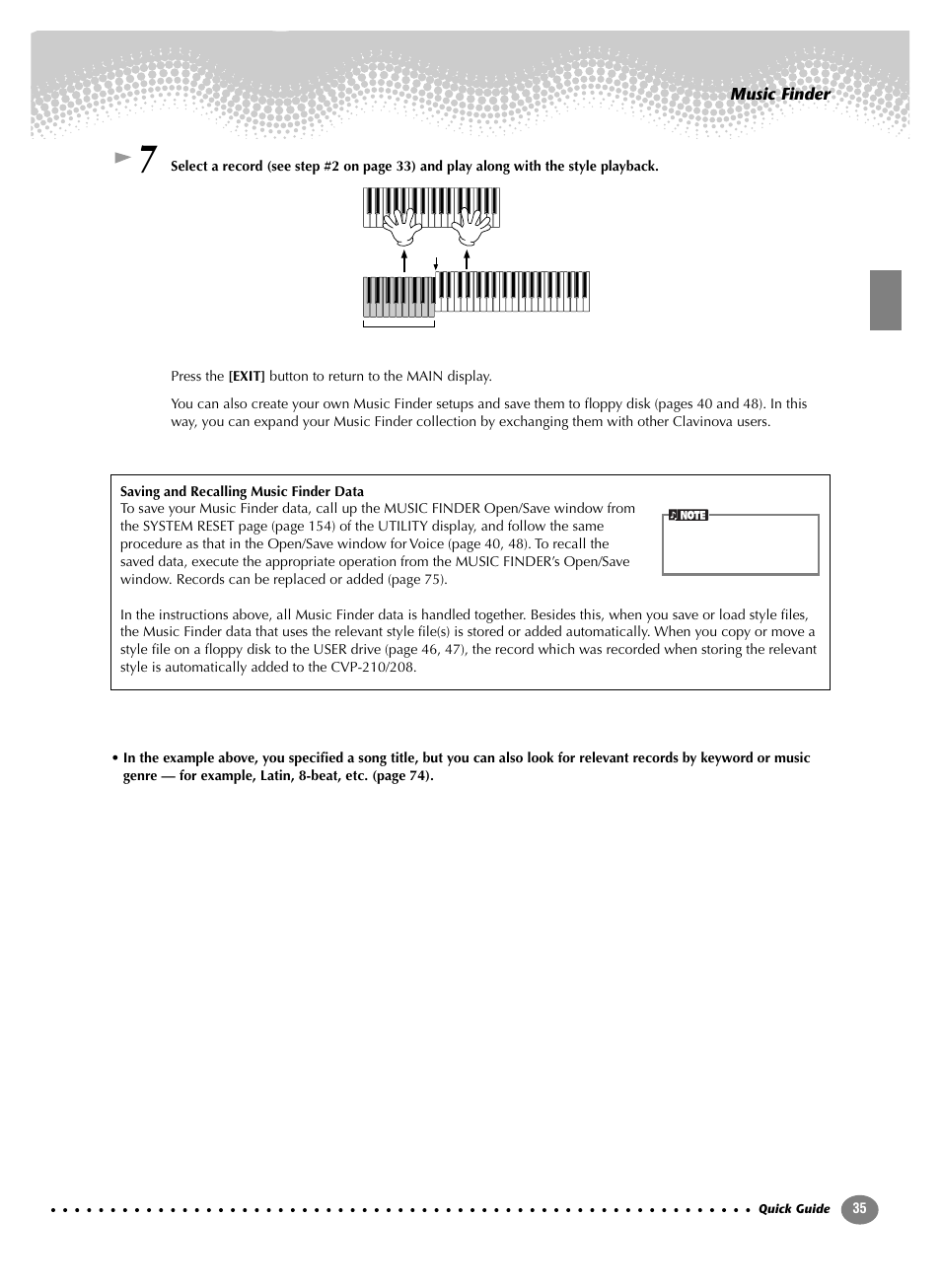 Yamaha CVP-208  EN User Manual | Page 35 / 180